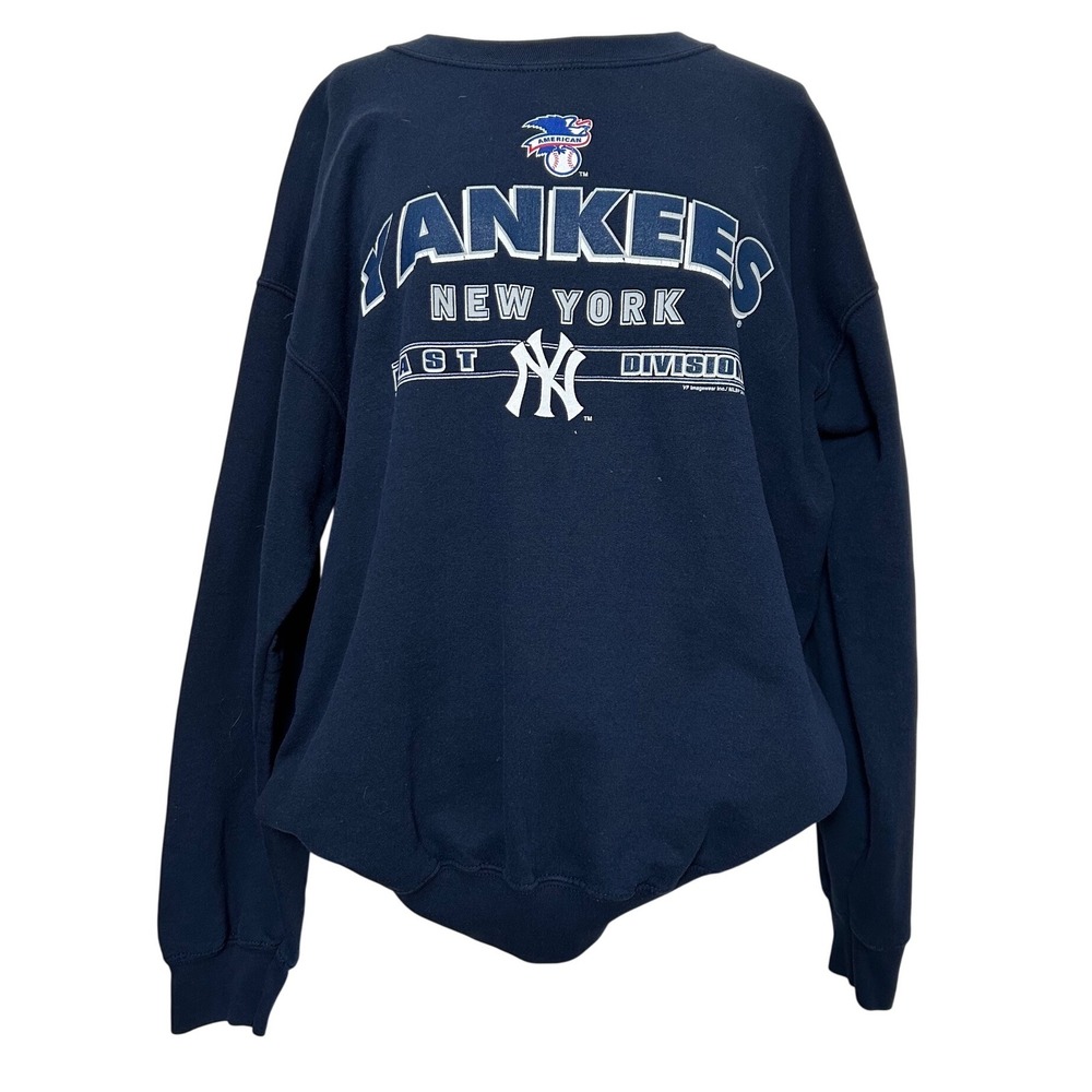 Vintage Mens 2004 MLB New York Yankees Baseball Crewneck  L